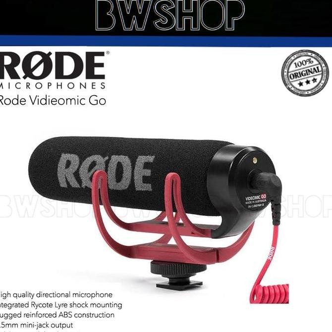 Rode Videomic Go - Mic rode - Microphone Rode Terlaris