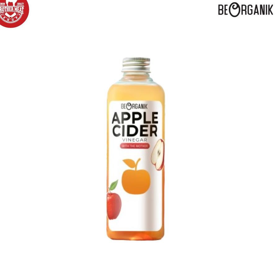 

Beorganik Cider Vinegar Cuka Apel Organik With The Mother 250Ml Brothermeat
