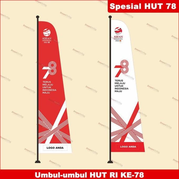 ><><><] Umbul Umbul HUT Ke-78 Kemerdekaan RI