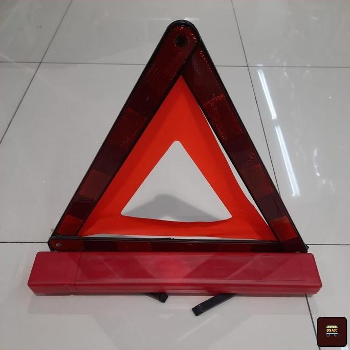 KRISBOW Segitiga Pengaman Mobil Reflektor Lipat - Merah