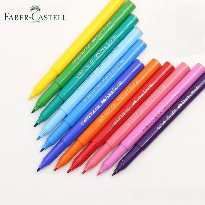 

best produk] Spidol Faber Castell Connector Pens