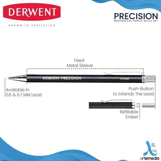 

BEBAS ONGKIR - Pensil Mekanik Derwent Precision Mechanical Pencil Set