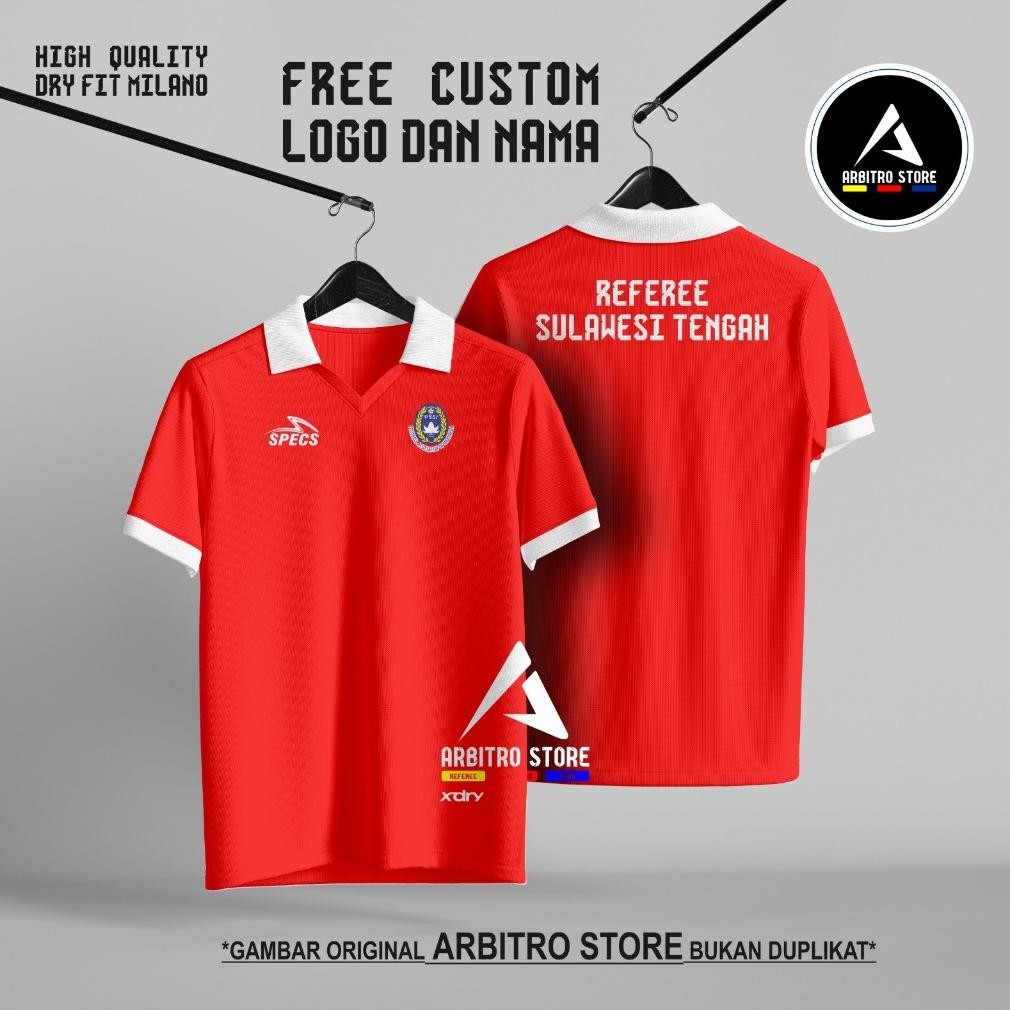 BAJU WASIT SPECS (LATIHAN - MERAH) Nugi