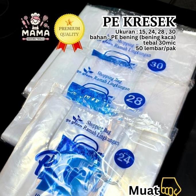 

<<<<<] Kantong Plastik Bening PE 15 / Kantong Kresek Bening PE 15 Party / Kantong Plastik PE Bening Ukuran 15 Isi 50 Pcs Murah Berkualitas