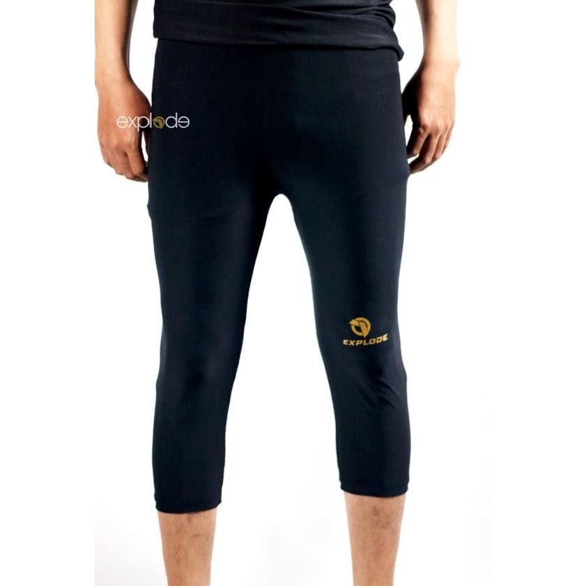 leging 3/4 / leging pria dan wanita / leging olahraga / celana plahraga Nugi