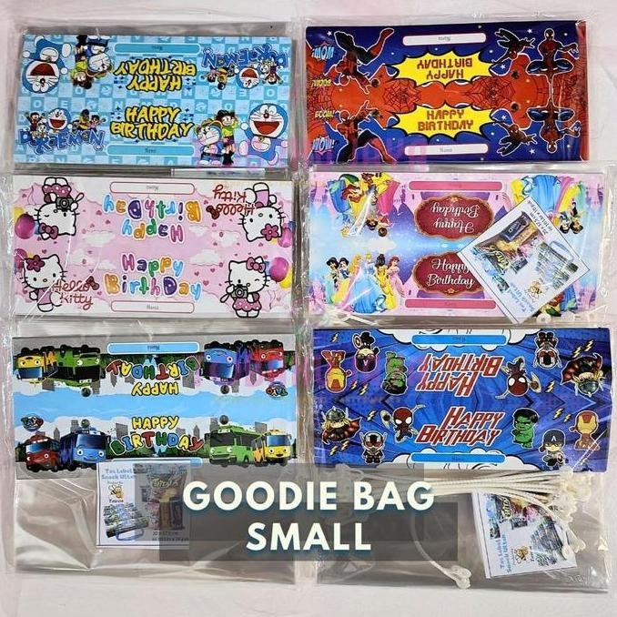 @@@@] Goodie Bag Ulang Tahun Anak Small / Plastik Snack Ulang Tahun Anak