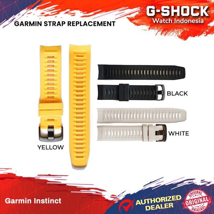 Premium Rubber Strap Garmin Instinct / Strap Garmin Instinct Tactical Original Dan Terpercaya