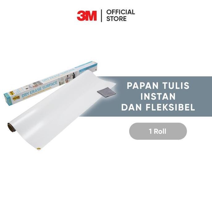 

3M Post-it Dry Erase Surface, Papan Tulis Instan, DEF3x4