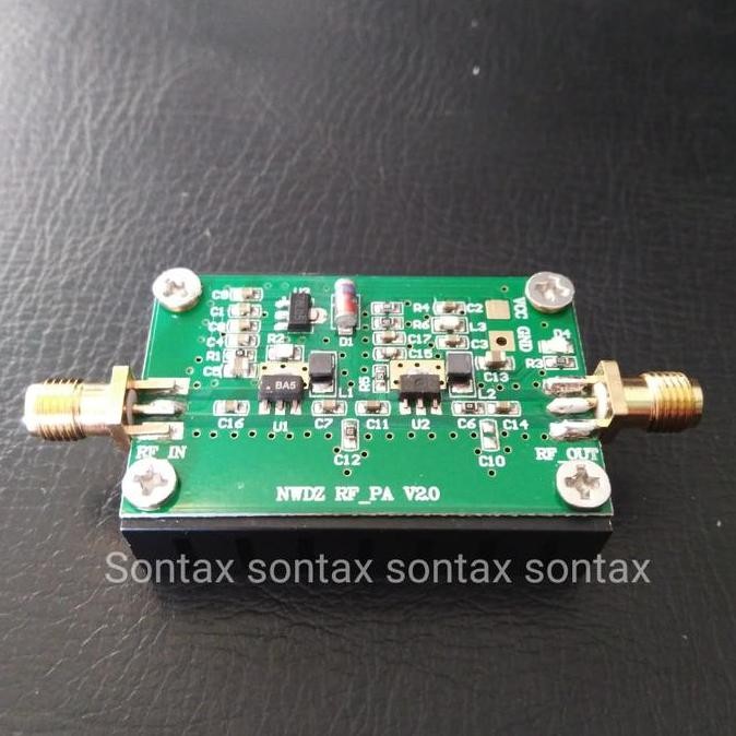 Promo power amplifier rf ham radio booster hf vhf uhf 2 - 700 mhz 3 watt COD