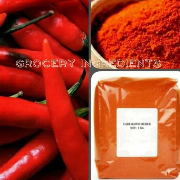 

Cayenne Pepper 250Gram Cabe Rawit Bubuk Cabe Bubuk Pedas