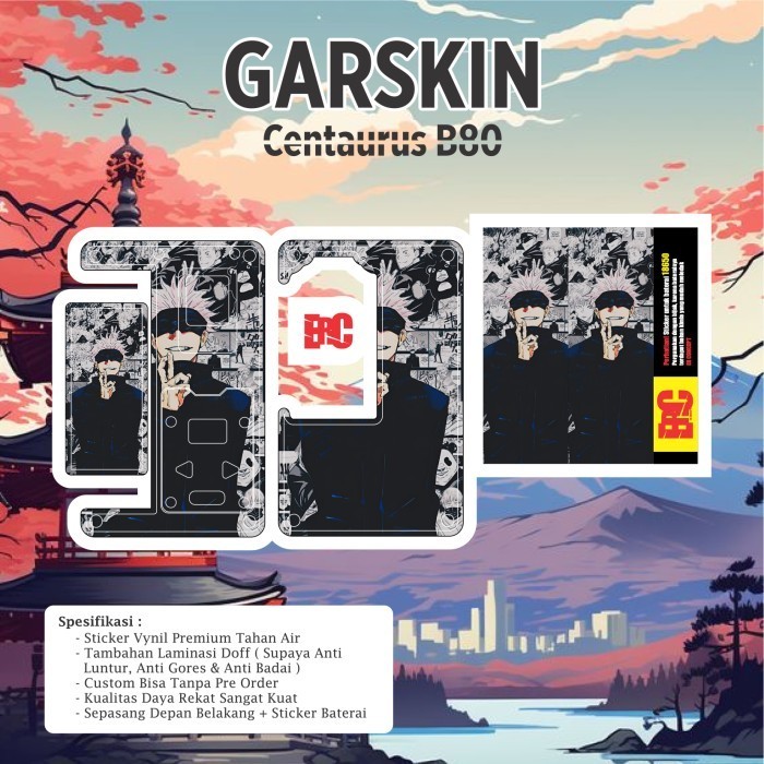 

Premium Cut - Inner Centa B80 Terbaru By Ultimate 22 Garskin Stiker / Case Custom Terlaris 2PCS/ Fullbody
