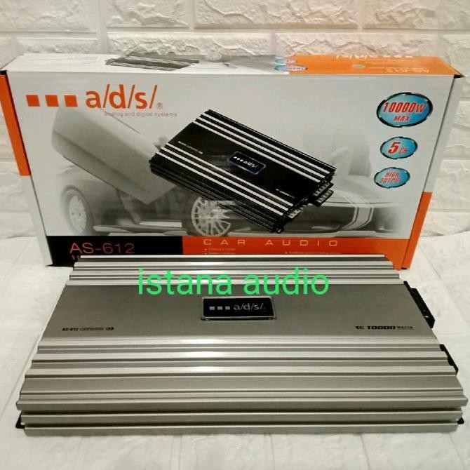 Promo Power ADS AS-612  amplifier ADS 5 CHANNEL ADS -612 10000watt MOSFET 5 CHANNEL COD