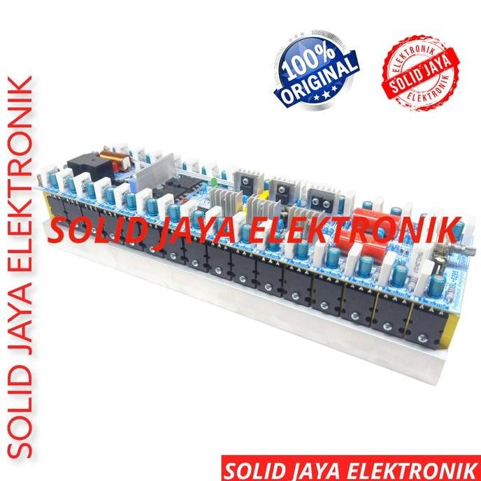 Promo KIT POWER AMPLIFIER JBL6295 2400W 3200W MONO PLUS TR FINAL TOSHIBA 2SA1943 2SC5200 / MJL MJL21