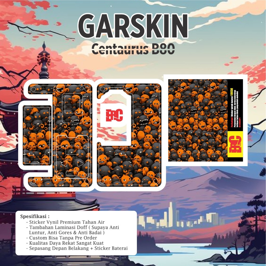

Premium Cut - Er Concept Centaurus B80 11 Garskin Stiker / Case Custom Terlaris 2PCS/ Fullbody