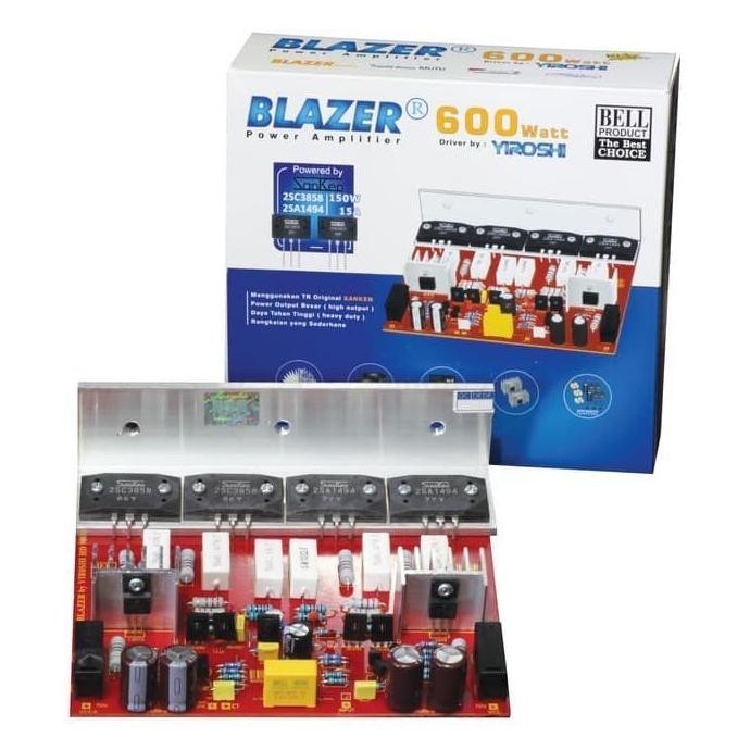 Promo KIT POWER BLAZER BY YIROSHI 600W MONO 600 WATT TR FINAL SANKEN ASLI 6 COD