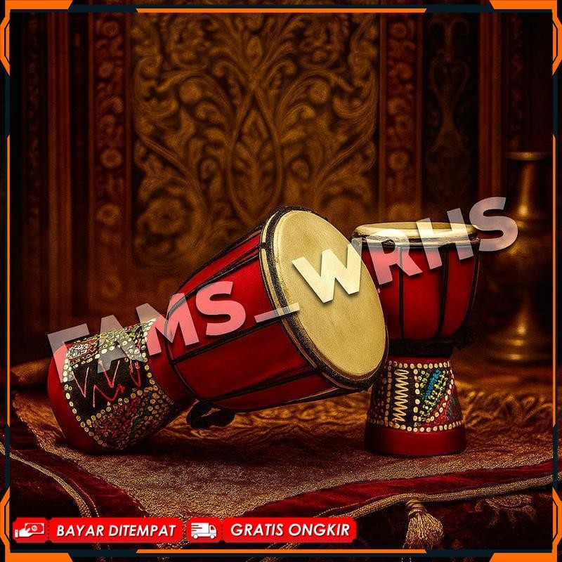 Desain Baru - Jimbe Gendang Besar Mainan Alat Musik Tradisional Iv35