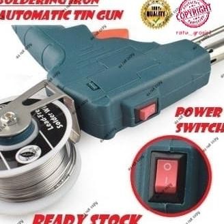 Solder Tembak Listrik Timah Otomatis 60 Watt Iron Automatic 60W / 150W Solder Timah Otomatis Tembaka