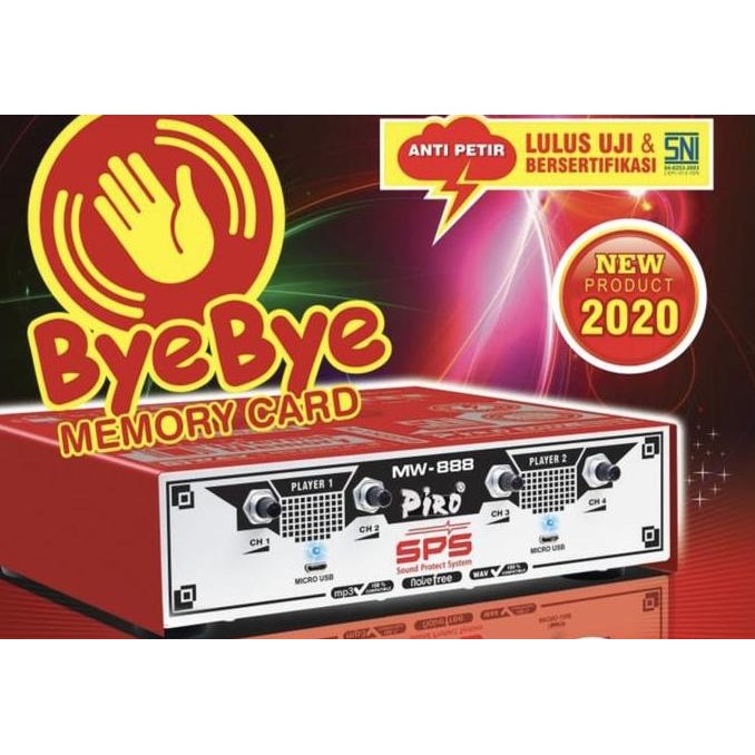 Promo Mesin Ampli Walet merk piro MW888 audio walet COD