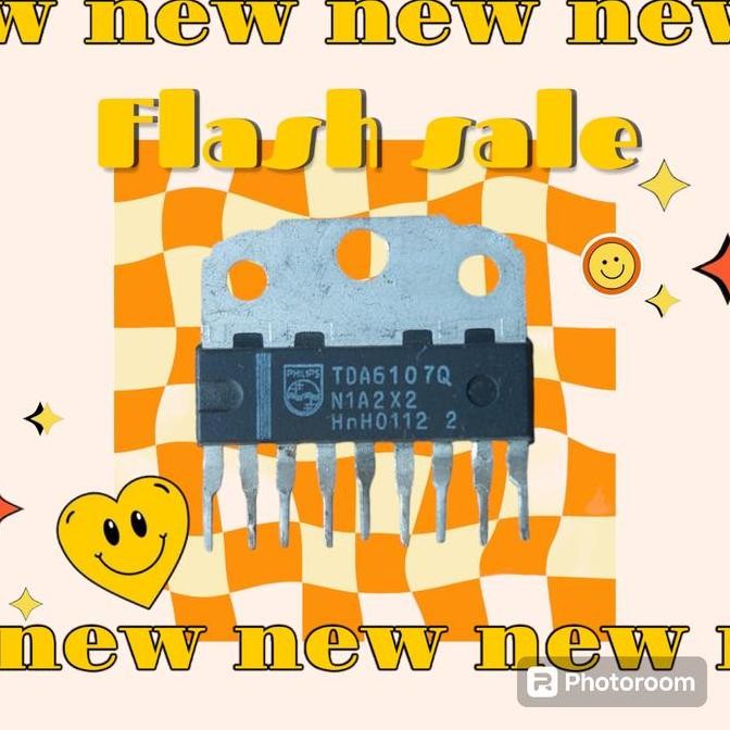 ( TDA 6107 Q ) IC RGB GAMBAR TV SAMSUNG TABUNG TV TDA6107Q MIRIP TDA 6107Q 6107J 6107JF  TDA6107JF 6