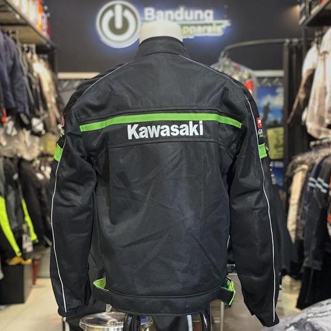 Jaket Motor Kawasaki Elf Racing Mesh Jacket touring Ninja Protector