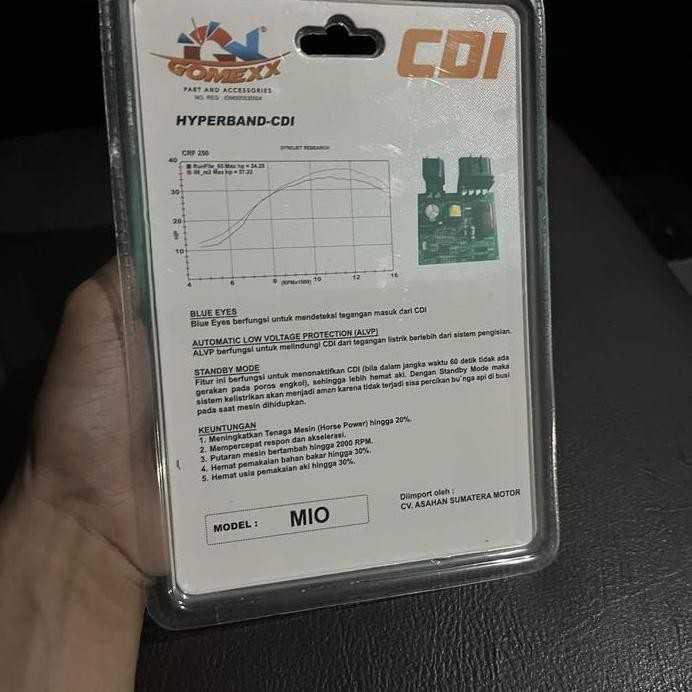 ready CDI RACING NO LIMIT GOMEXX - Mio Lama Mio Sporty Mio Soul 5tl dibawah tahun 2008