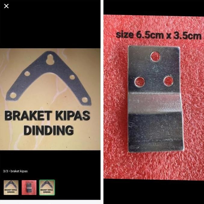 BRAKET KIPAS DUDUKAN GANTUNGAN KIPAS WALL KIPAS DINDING