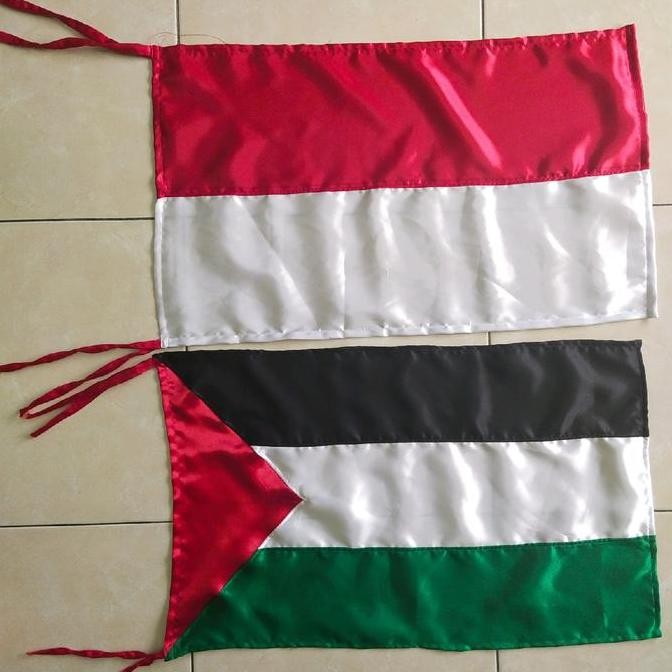 BENDERA PALESTINA DAN INDONESIA murah