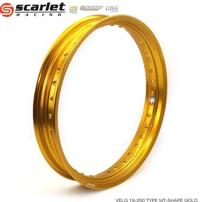 SCARLET RACING - VELG PELEK MOTOR RING 19 250 36 HOLE