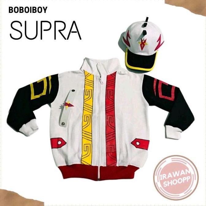 NEW  Paket Hemat Boboiboy Supra untuk Anak Karakter Kartun Baju Fashion