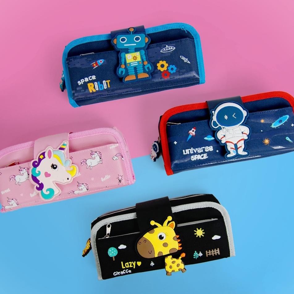 

Readyy!! pencil case model mirip smiggle 6594