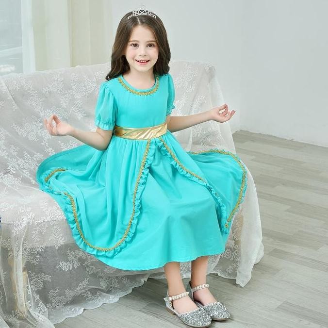 NEW  Princess jasmine DRESS dress princess jasmine aladdin casual dress