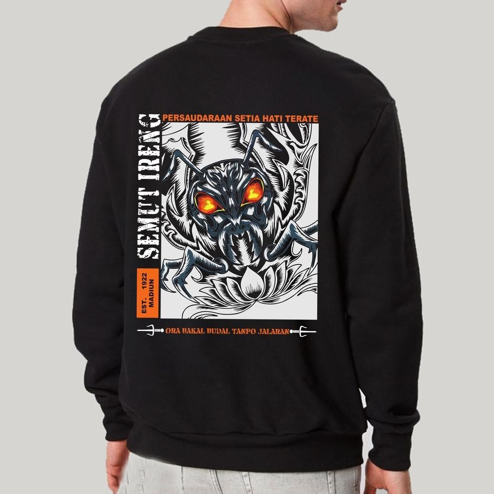 DF153>> SWEATER PSHT HOODIE PSHT DESIGN SEMUT IRENG TERBARU SWITER UNISEX COD
