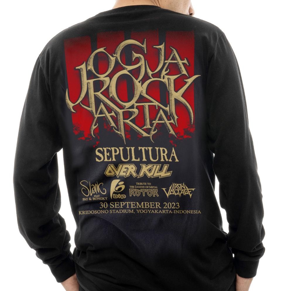 DB57>> KAOS BAND - KAOS MUSIC - JOGJAROCKARTA - KAOS PANJANG - KAOS METAL - SLANK - SEPULTURA