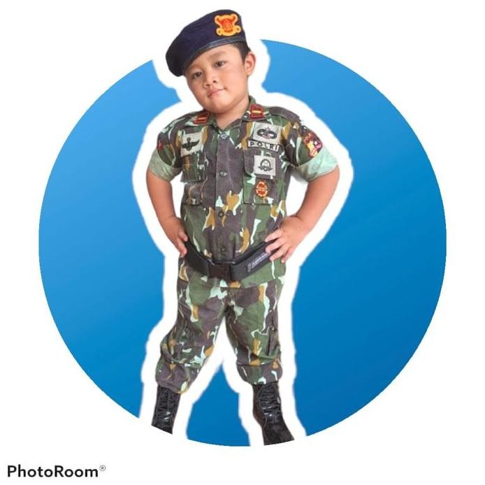NEW  Baju Polisi Brimob Loreng Kostum Brimob loreng Baju Profesi Brimob