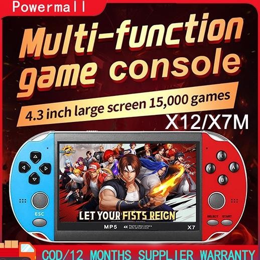 Terlaris Gameboy Konsol Game Psp X12 X7 Screen Besar 3.5/5.5  Inch 8G Mp5 Musik Video Player