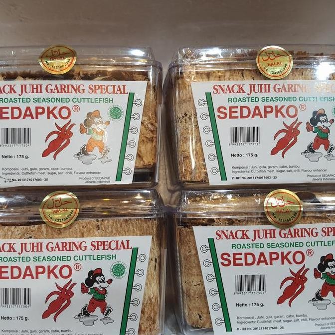 

Snack Juhi Goreng Sedapko 140G #Gratisongkir