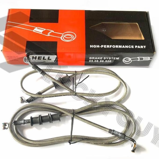 Selang Rem Hell Non ABS Yamaha Nmax Old - New All Nmax 2020