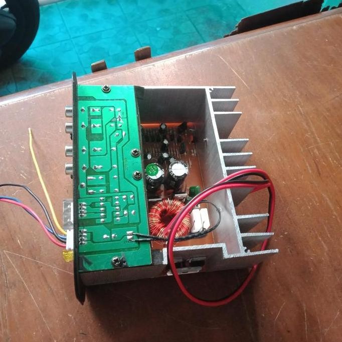 KIT MODUL POWER AKTIF SUBWOOFER BASSTUBE 450WATT 12VOLT