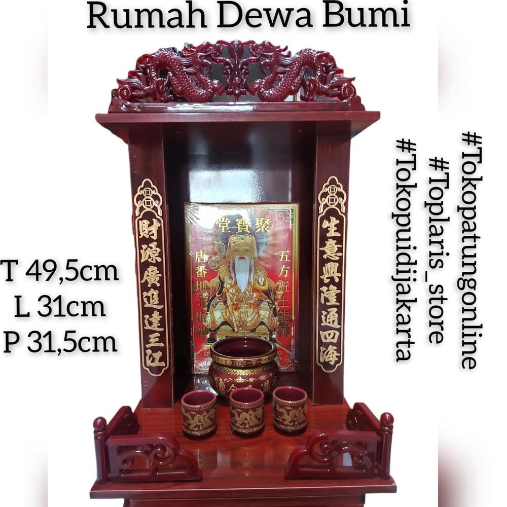 Terlaris Rumah Dewa Bumi Set 12In