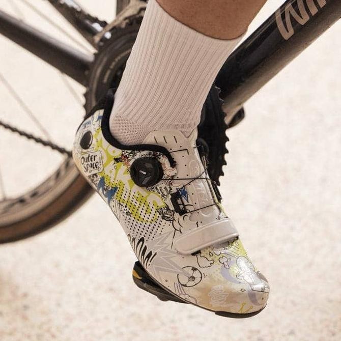 ready Sepatu Sepeda Cleat Santic BASQUIAT S22036 Sepatu Roadbike ORIGINAL