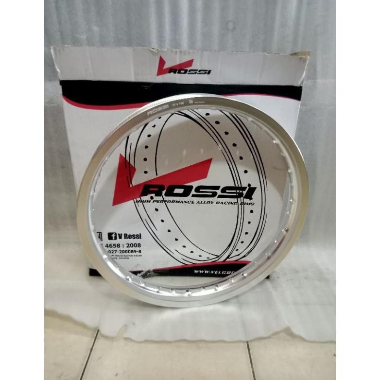 Terlaris Velg Jari Jari Vrossi Ring 17 140 / 160 / 185 / 215 / 250 / 300 / 350 Warna Silver Kilap Ri