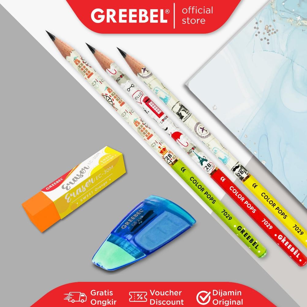 

Trendy GREEBEL Alat Tulis Set / Stationery Set 202308-112 / Paket Alat Tulis / Hampers Ulang Tahun Kado Anak !!