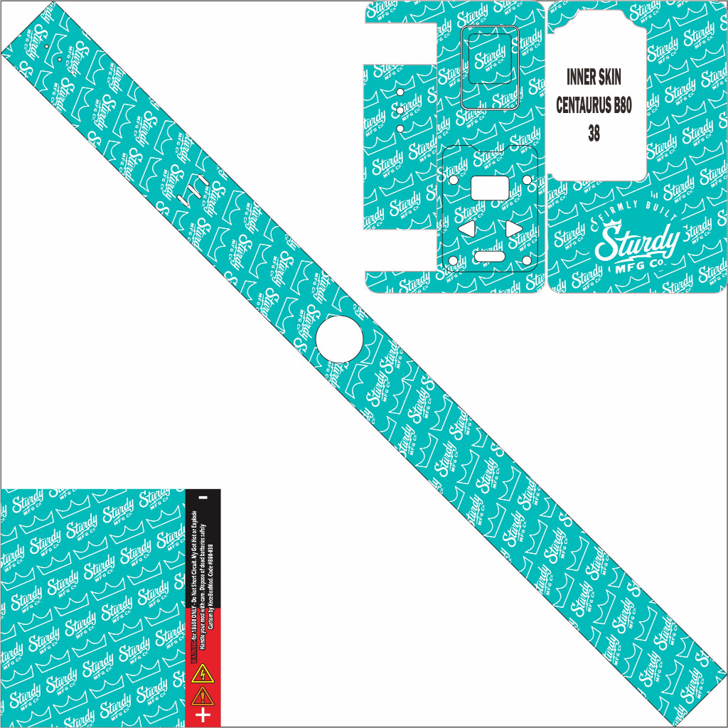 

B80 38 Garskin/Stiker Case Bisa Custom Motif - 2Pcs