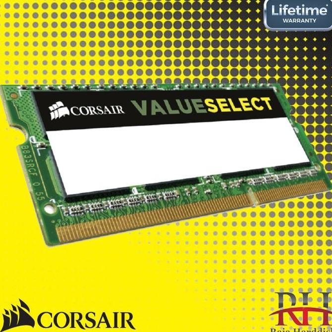 TERMURAH - Corsair ValueSelect 4GB DDR3L 1600MHz CMSO4GX3M1C1600C11 Memori Laptop Garansi Seumur Hid