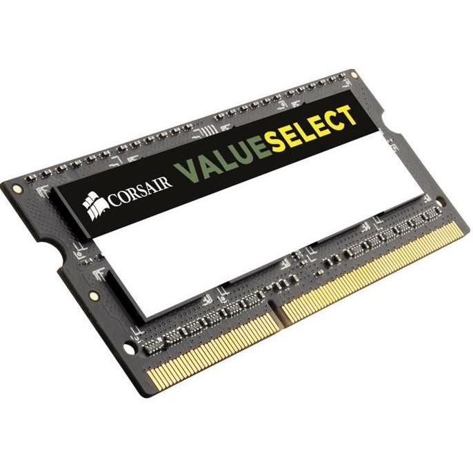 TERMURAH - Memory DDR3 Corsair Value Select SO-DIMM CMSO4GX3M1A1600C11 (1X4GB)