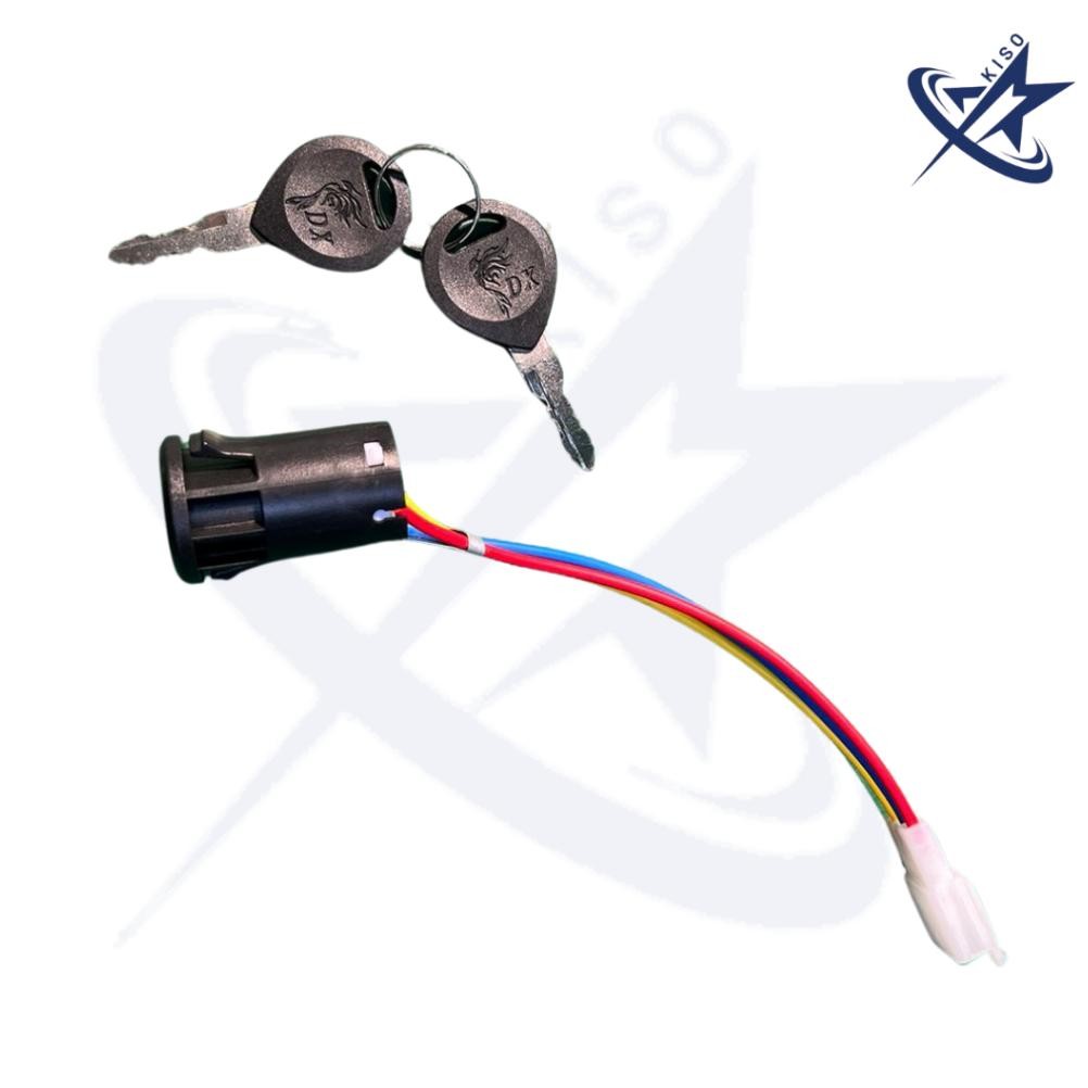 KISO 1 Set Kunci Kontak Universal Sepeda Listrik / Skuter Listrik / Motor Listrik