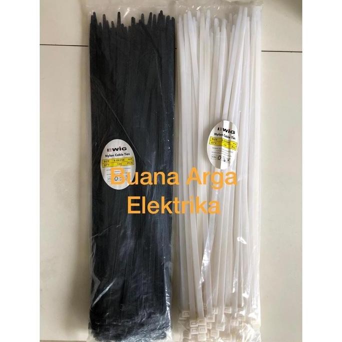 

BEBAS ONGKIR - Kabel Ties EWIG 550 x 9mm | Cable Tie | Kualitas Super panjang 55cm