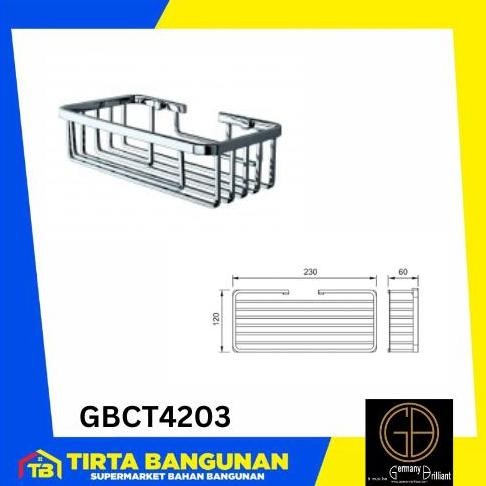 TERMURAH - GERMANY BRILLIANT GBCT4203 TEMPAT SABUN