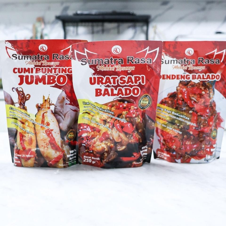 

Paket Triple Maut Urat Cumi Dendeng