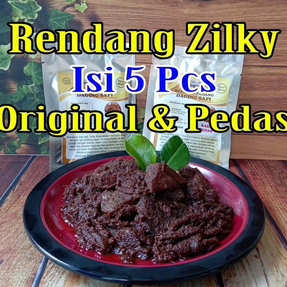 

Rendang Zilky Isi 5 Pcs Potong Daging Sapi Khas Padang Minang Randang 250Gr 250 Gr 14Kg 14 Kg Bumbu Pedas Pedes Ro Food Rofood Makanan Dalam Kemasan Praktis Siap Saji Bukan Mama Mamah Fuji Puji Enak